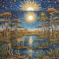 Savanna Watcher Jigsaw Puzzle 1000 Pieces
