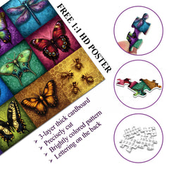 Geflügelte Wesen Puzzle 1000 Teile