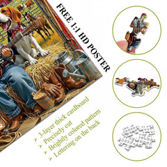 Cowboy Strums Jigsaw Puzzle 1000 Piece