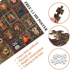 Zoo Collection Jigsaw Puzzle 1000 Pieces