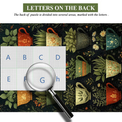 Plant-Loaded Cups Jigsaw Puzzle 1000 Pieces