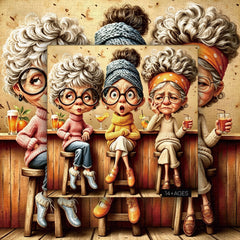 Tipsy Friends Jigsaw Puzzle 1000 Pieces