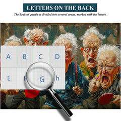 Energetic Ping Pong Jigsaw Puzzle 1000 Pieces