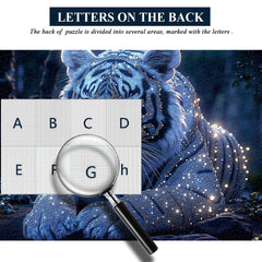 Starlit Tiger Jigsaw Puzzle 1000 Pieces