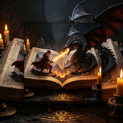 Dragon & Warrior Jigsaw Puzzle 1000 Pieces
