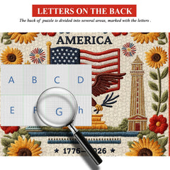 Stars, Stripes & Liberty Jigsaw Puzzle 1000 Pieces