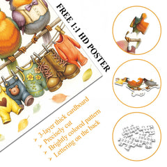 Bird Dress Up Day Jigsaw Puzzle 1000 Pieces