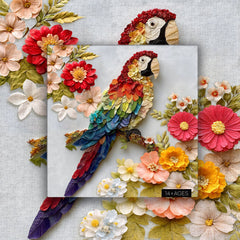Feather Bloom Jigsaw Puzzle 1000 Pieces