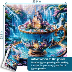 Teacup Wonderland Jigsaw Puzzle 1000 Pieces