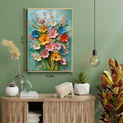 Frühlingsblumen-Tanz-Puzzle 1000 Teile