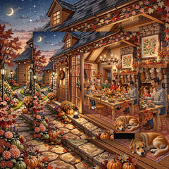 Moonlit Supper Jigsaw Puzzle 1000 Piece