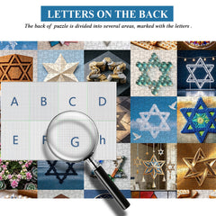 Stars of David Collection Jigsaw Puzzle 1000 Pieces
