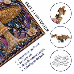 Beaded Mushroom Jigsaw Puzzle 1000 Piece