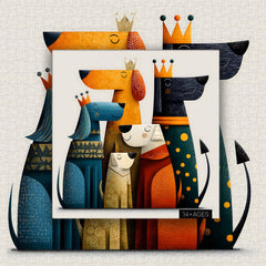 Royal Pups Jigsaw Puzzle 1000 Pieces