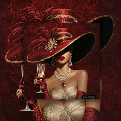 Gilded Champagne Jigsaw Puzzle 1000 Pieces