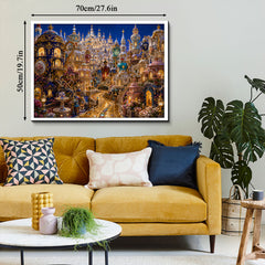 Porcelain Fantasy City Jigsaw Puzzle 1000 Piece