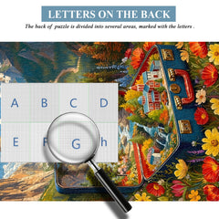 Roaming Suitcase Jigsaw Puzzle 1000 Piece