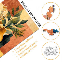 Warm Still Life Jigsaw Puzzle 1000 Piece