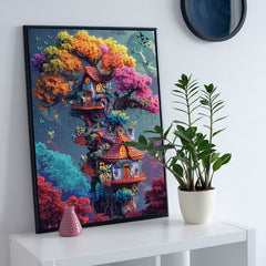 Feen-Baumhaus-Puzzle, 1000 Teile