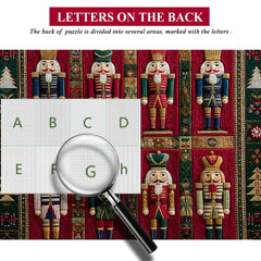 Exquisite Christmas Nutcrackers Jigsaw Puzzle 1000 Pieces