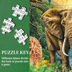 Puzzle d'harmonie animale 1000 pièces