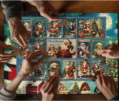 Weihnachtsmann-Puzzle 1000 Teile