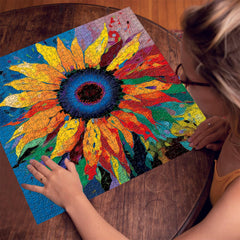 Sonnenblumen-Puzzle, 1000 Teile