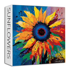 Sonnenblumen-Puzzle, 1000 Teile