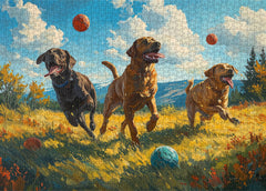 Puzzle Jigsaw Chasing Fun 1000 Pièces