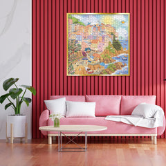 Puzzle en bois de 1000 pièces des Cinque Terre