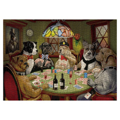 Puzzle Jigsaw Poker Puppy 1000 Pièces