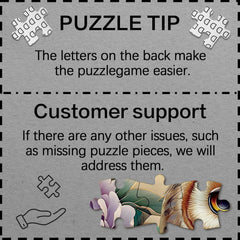 Eulen-Puzzle im chinesischen Stil, 1000 Teile