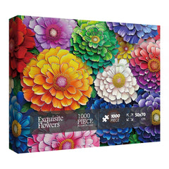Exquisite Blumen Puzzle 1000 Teile