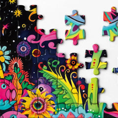 Psychedelische Augen Puzzle 1000 Teile