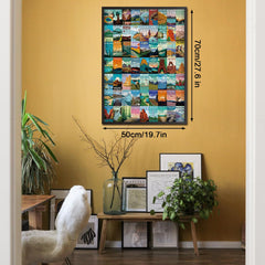 Puzzle Jigsaw des Parcs Nationaux 1000 Pièces