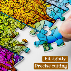 Baum der vier Jahreszeiten Puzzle 1000 Teile