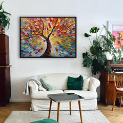 Abstraktes Lebensbaum-Puzzle, 1000 Teile