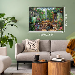 Puzzle Jigsaw 1000 Pièces Havre de Verdure