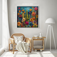 Cactus Blossoms Jigsaw Puzzle 1000 Pieces