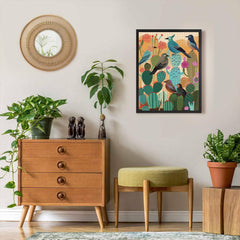 Kaktus- und Vogel-Puzzle, 1000 Teile