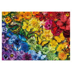 Regenbogenblüten-Puzzle, 1000 Teile