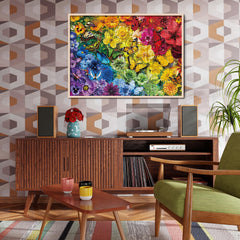 Regenbogenblüten-Puzzle, 1000 Teile