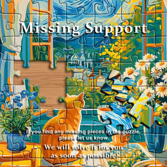 Sternennacht-Katzen-Puzzle, 1000 Teile