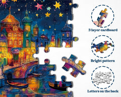 Puzzle de 1000 pièces Nuits Enchantées de Venise