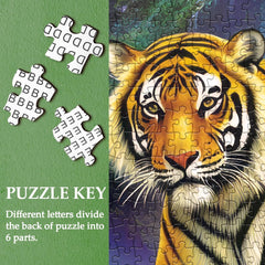 Puzzle de la Majesté de la Jungle 1000 pièces
