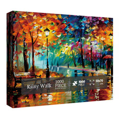 Puzzle „Regenspaziergang“ 1000 Teile