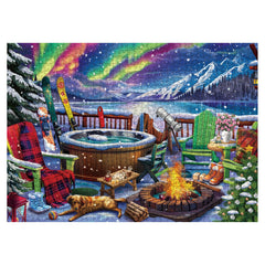 Puzzle Jigsaw Aurora Retreat 1000 Pièces