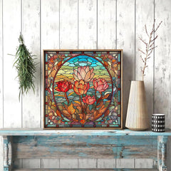 Künstlerisches Blumenpuzzle 1000 Teile