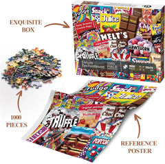 Süßes Zauberpuzzle, 1000 Teile