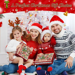 Vintage Weihnachtscollage Puzzle 1000 Teile